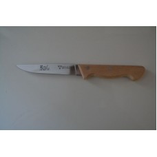 Nóż Chifa nr  5 trybownik szeroki, ostrze polerowane, rączka drewniana 